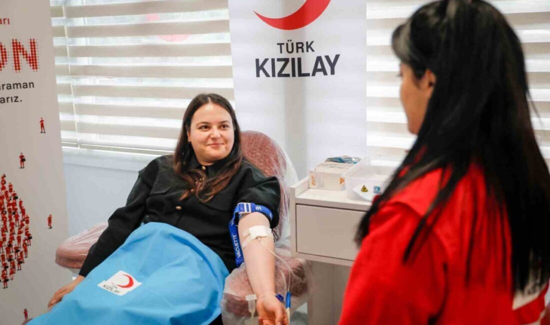 Türk Kızılay, 2025’te 3 milyon ünite kan bağışı hedefine ulaşarak