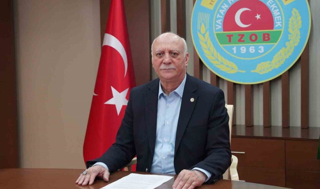 Türkiye Ziraat Odaları Birliği (TZOB) Genel Başkanı Şemsi Bayraktar, 2025