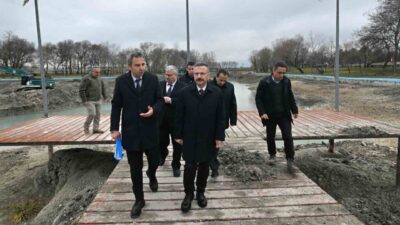 Eskişehir Valisi Hüseyin Aksoy, Türkiye’nin 3’üncü büyük nehri olan Sakarya