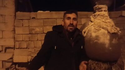 Van’ın Saray ilçesinde vatandaşlar unutulmaya yüz tutan “köse-gelin” geleneğini yaşatarak