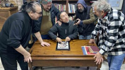 Eskişehir’de yaklaşık 40 yıldır arkadaş olan bir grup karikatürist, hala