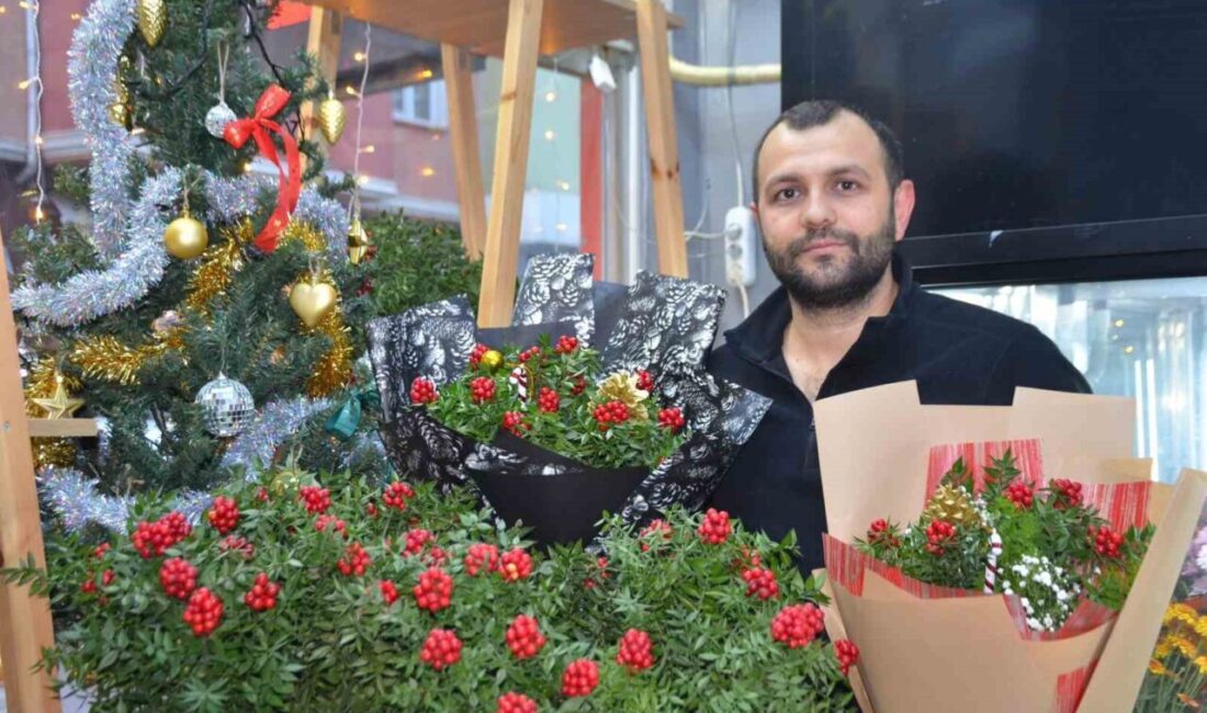 Bilecik’te 2026 yılına girilmesine sayılı günler kala çiçekçilerde tatlı bir