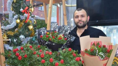 Bilecik’te 2026 yılına girilmesine sayılı günler kala çiçekçilerde tatlı bir