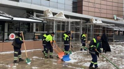 Gaziantep’te gece saatlerinden itibaren etkili olması beklenen yoğun kar yağışı