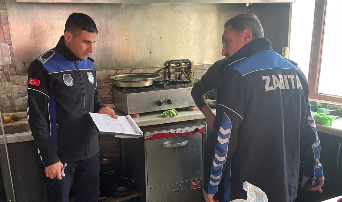 İnegöl Belediyesi Zabıta Müdürlüğü, yılbaşı öncesi İlçe Tarım Müdürlüğü ile