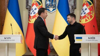 Ukrayna Devlet Başkanı Vladimir Zelenskiy, Portekiz Başbakanı Luis Montenegro’nun Ukrayna’nın