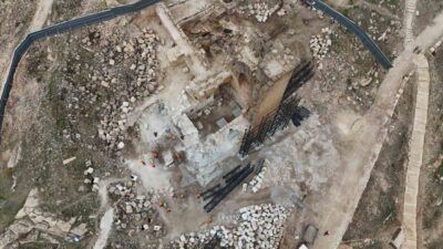 Diyarbakır’da bulunan Roma İmparatorluğu’nun doğudaki son garnizonu Zerzevan Kalesi’nde güney