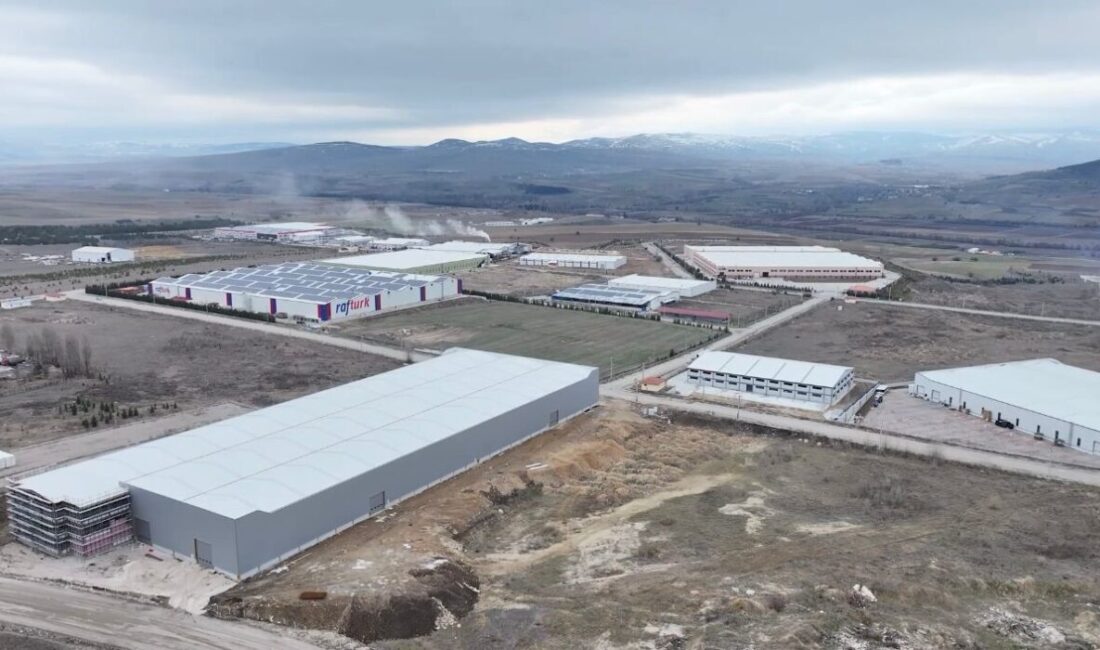 Çankırı’nın Çerkeş ilçesinde 2 bin kişiye istihdam sağlanan Organize Sanayi