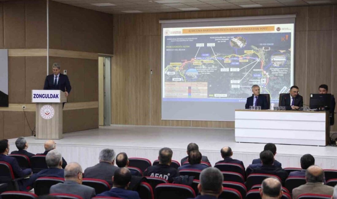 Zonguldak Valisi Osman Hacıbektaşoğlu başkanlığında, ilgili kamu kurumları ve belediye