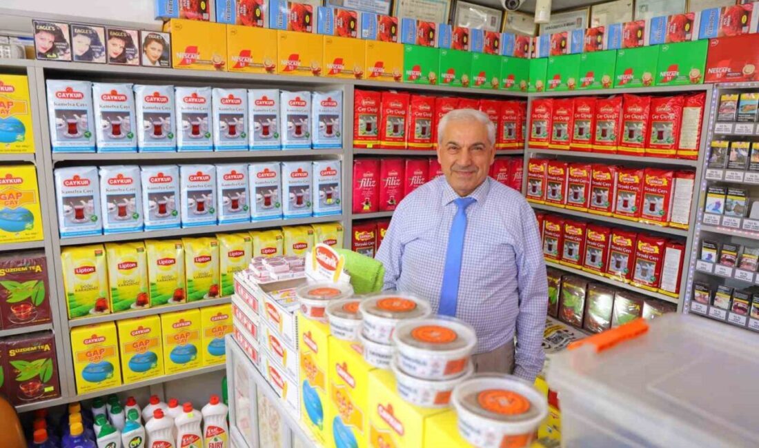 Kahramanmaraş Küçük Sanayi Sitesi’nde faaliyet gösteren bir market, 39 yıldır