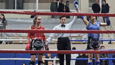 Talas Spor Salonu’nda 280 Muaythai sporcusunun katılımı ile gerçekleşen 3.
