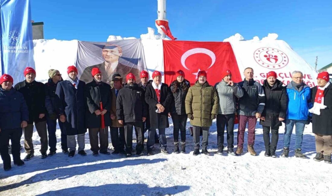 Trabzon’un Şalpazarı ilçesi Sis Dağı Yaylası’nda Sarıkamış Şehitleri için anma