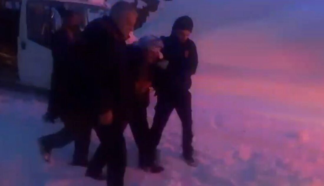 Siirt’in Şirvan ilçesinde rahatsızlanan 60 yaşındaki vatandaş, İl Özel İdaresi