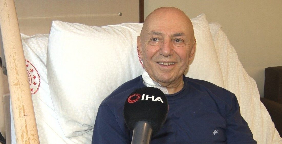 Ankara’da ‘minimal invaziv’ yöntemiyle bypass olan 75 yaşındaki hastaya doktorlar,