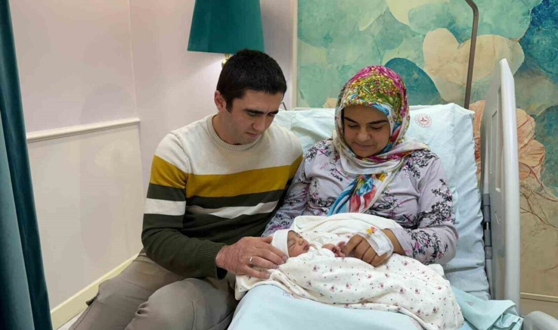 Yeni yılın ilk dakikalarında dünyaya gelen Sahra bebek, 8 yıldır