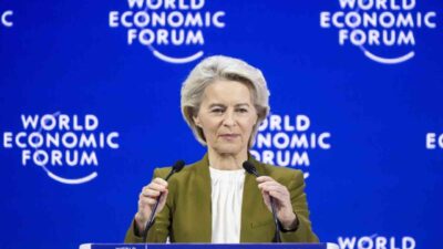 AB Komisyonu Başkanı Ursula von der Leyen, Dünya Ekonomik Forumu