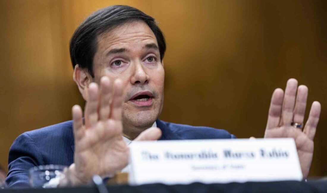 ABD Dışişleri Bakanı Marco Rubio, ABD Senatosu’nun Dış İlişkiler Komitesi’nde