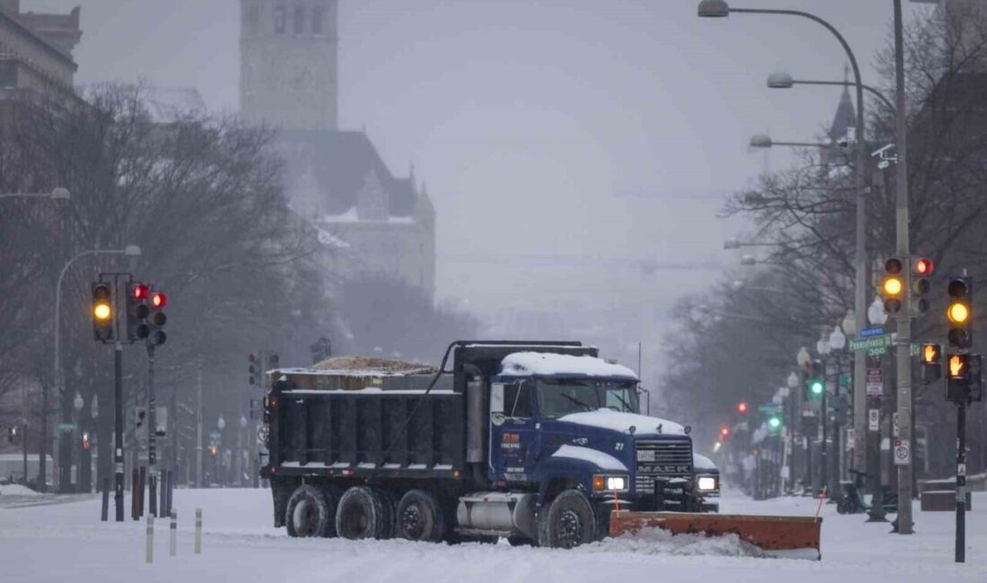 ABD’de etkili olan kar fırtınası nedeniyle 800 binden fazla kişi