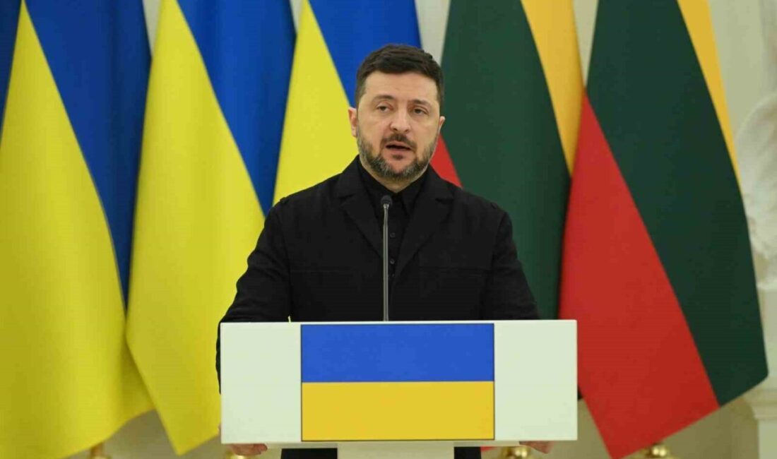 Ukrayna Devlet Başkanı Vladimir Zelenskiy, Ukrayna’da barışa ulaşılmasının ardından ABD