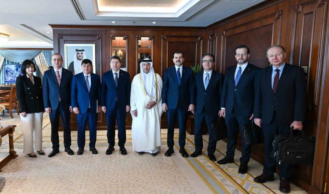 Adalet Bakanı Yılmaz Tunç, Katar Başsavcısı Issa bin Saad Al