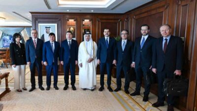 Adalet Bakanı Yılmaz Tunç, Katar Başsavcısı Issa bin Saad Al