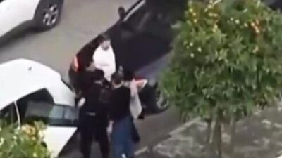 Adana’da boşanma aşamasındaki eşini tartakladıktan sonra aracıyla kaçan kadının peşine