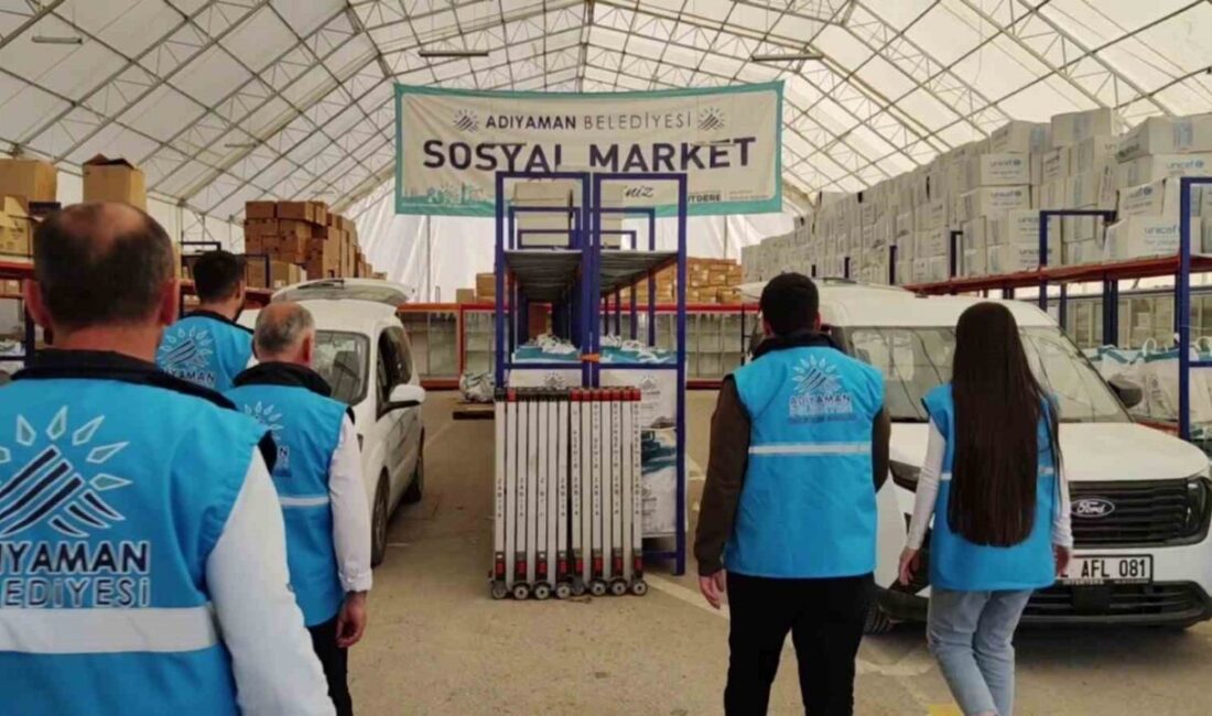 Adıyaman Belediyesi, sosyal destek alan 3 bin 94 ailenin Sosyal