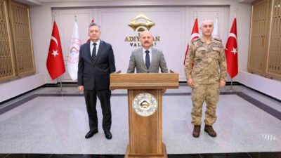 Adıyaman’da “Asayiş Değerlendirme Toplantısı” gerçekleştirildi. Toplantıya Adıyaman Valisi Osman Varol,