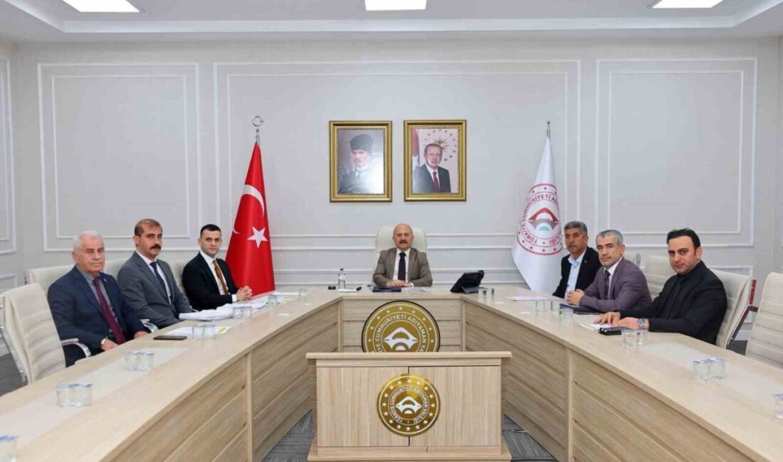 Adıyaman’da köylerin ihtiyaçlarına yönelik hizmetlerin planlandığı ve kırsal kalkınmaya yön