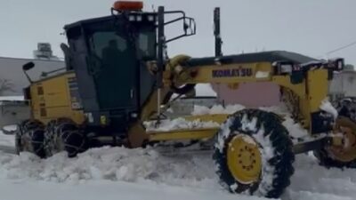 Adıyaman genelinde etkili olan yoğun kar yağışının ikinci gününde, Adıyaman