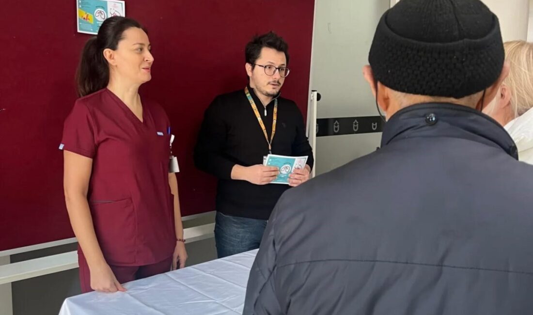 Adnan Menderes Üniversitesi Hastanesi’nde, tüberküloz (verem) hastalığına dikkat çekmek ve