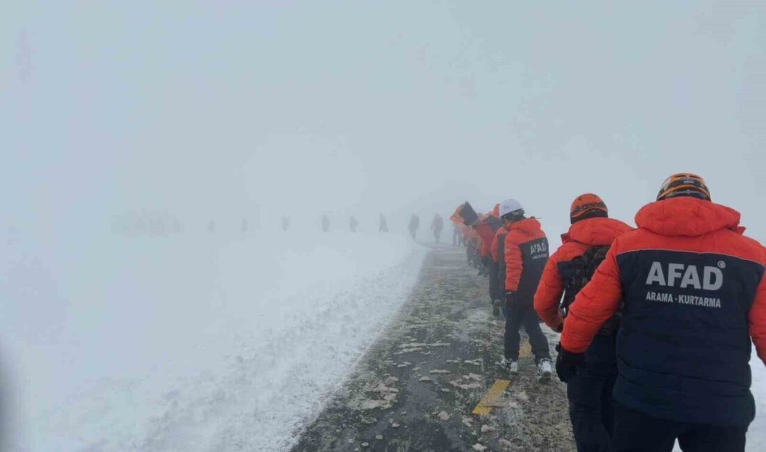 Sivas’ta görev yapan İl Afet ve Acil Durum Müdürlüğü (AFAD)