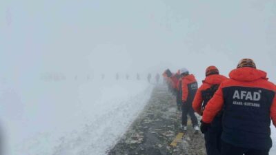 Sivas’ta görev yapan İl Afet ve Acil Durum Müdürlüğü (AFAD)