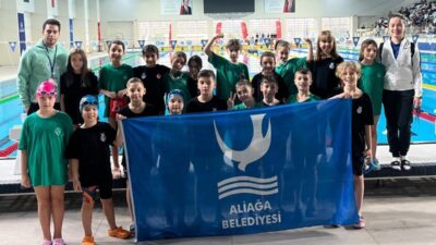 Türkiye Yüzme Federasyonu il içi faaliyetleri kapsamında İzmir’de düzenlenen 7-9