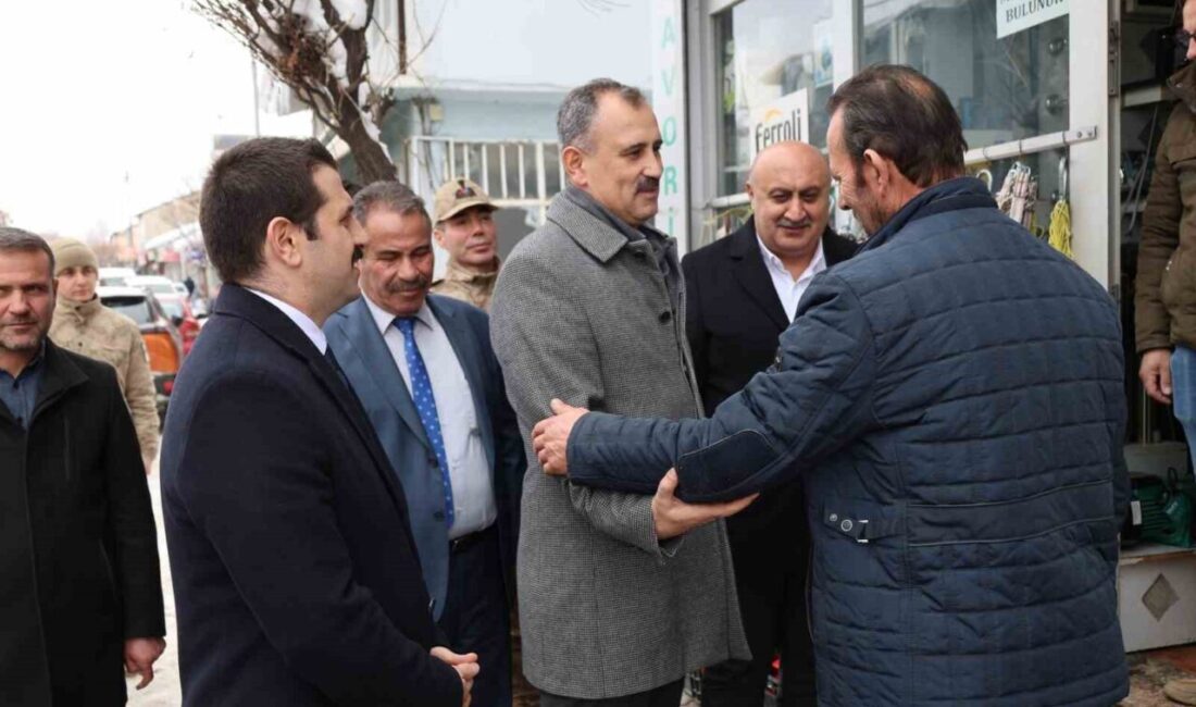 Ağrı Valisi Önder Bozkurt, ilçe ziyaretleri programı kapsamında Tutak ve