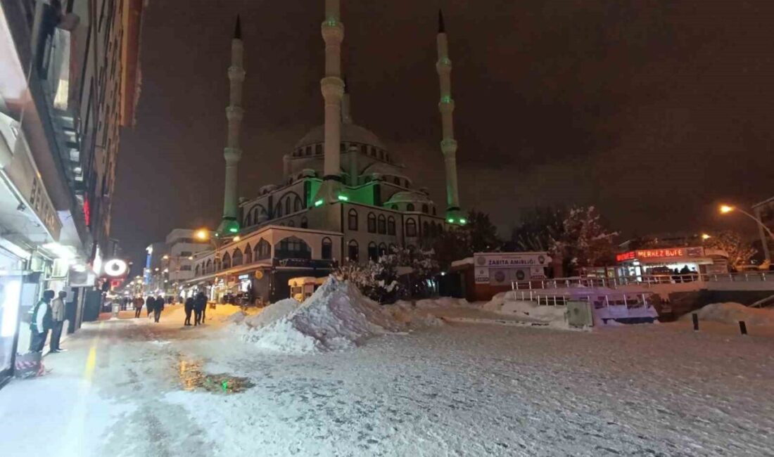 Ağrı’da bir kişi, 5 katlı binanın çatısından kopan buz sarkıtının