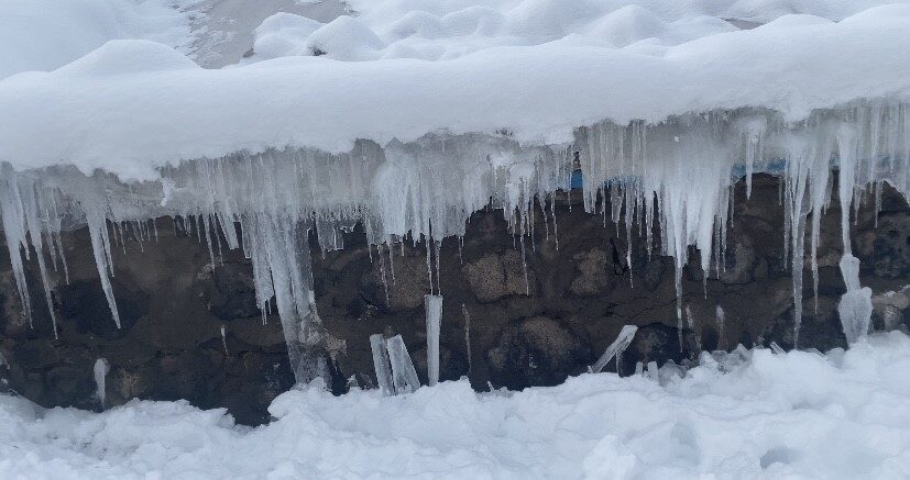 Ağrı’nın Patnos ilçesinde son günlerde dondurucu soğuğun etkisi tüm şiddetiyle