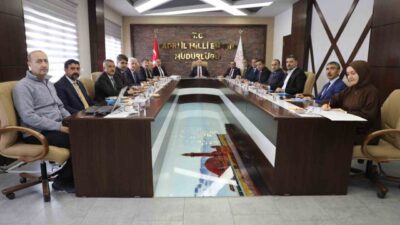 Ağrı İl Milli Eğitim Müdürü Hasan Kökrek başkanlığında “İlçe Milli