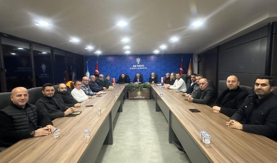 AK Parti Bilecik İl Yürütme Kurulu Toplantısı, İl Başkanı Serkan