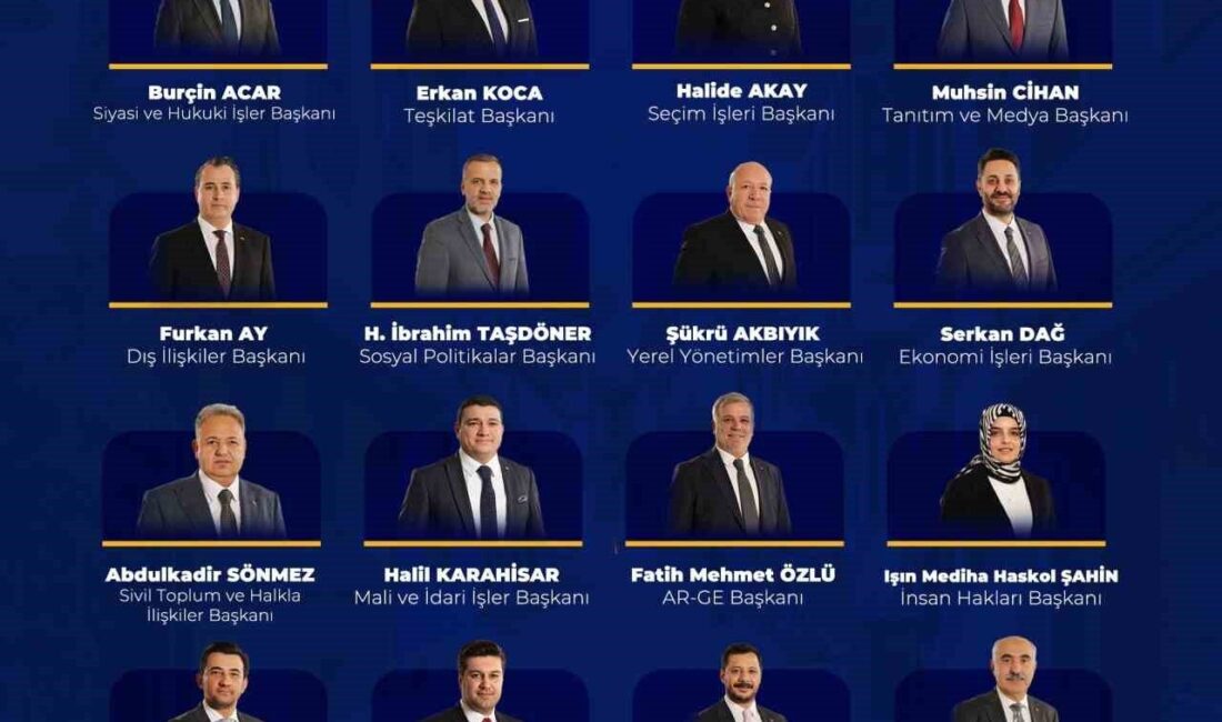 AK Parti Odunpazarı ve Tepebaşı ilçe başkanlıklarına yapılan atamaların ardından