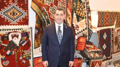 İstanbul Uluslararası Halı ve Zemin Kaplamaları Fuarının açılışına katıldıktan sonra