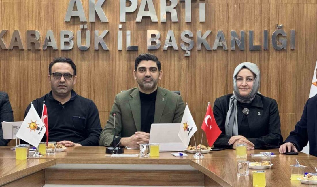 AK Parti Karabük İl Başkanı Ferhat Salt, Karabük’teki üye sayısındaki