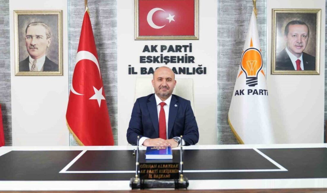 AK Parti Eskişehir İl Başkanı Gürhan Albayrak, geçen yıl partilerine