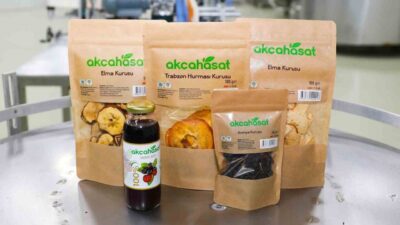 Trabzon’da Akçaabat ilçe Belediyesi bünyesinde faaliyet gösteren Akçahasat Tesisi’nde işlenen