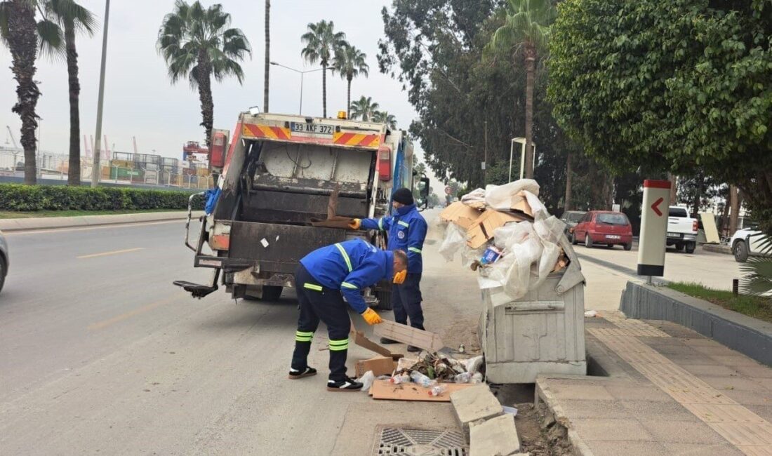 Akdeniz Belediyesi Çevre Koruma ve Kontrol Müdürlüğü ekipleri, ilçe genelinde