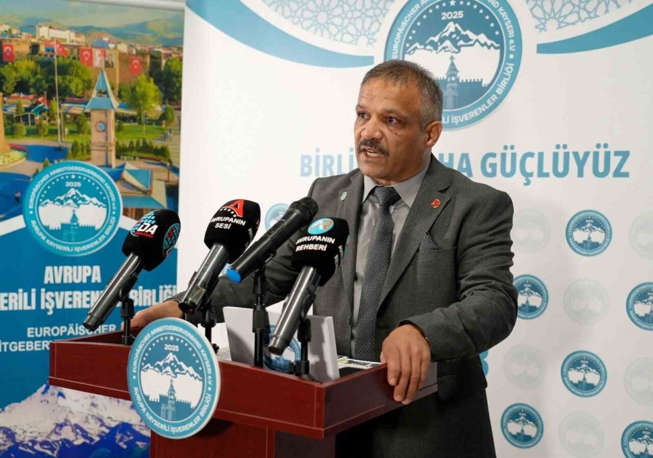 Avrupa Kayserili İşverenler Birliği (AKİB) Genel Başkanı Ali Hızar, Avrupa’da