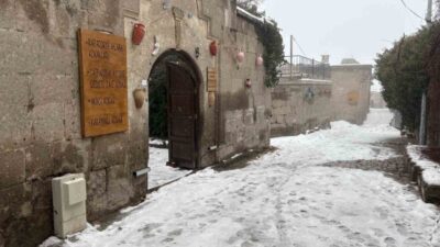 Aksaray’ın yüksek kesimlerinde etkili olan kar yağışı 2 gündür devam