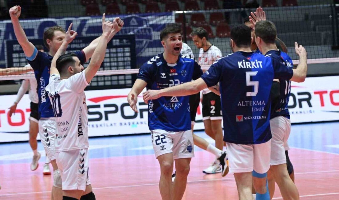 Altekma, CEV Challenge Kupası 16’lı finaller turunun ikinci maçında Hollanda