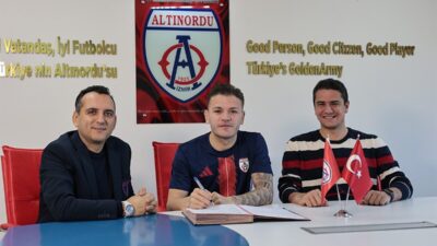Altınordu, son olarak Kastamonuspor forması giyen 31 yaşındaki orta saha