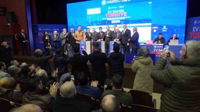 Amasya’da TOKİ’nin 500 Bin Sosyal Konut Projesi kapsamında 2 bin